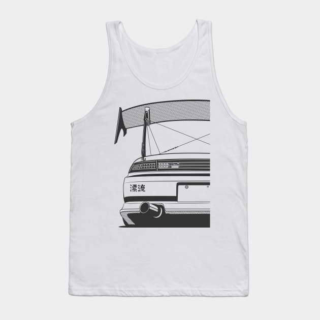 S14 Silvia Big Wing Tank Top by Markaryan